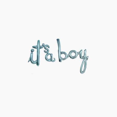 It's a boy կապույտ շղթա