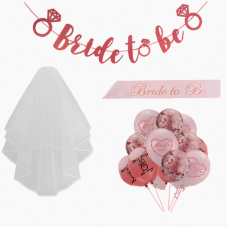 Կոմպլեկտ ”Bride To Be” փուչիկներով